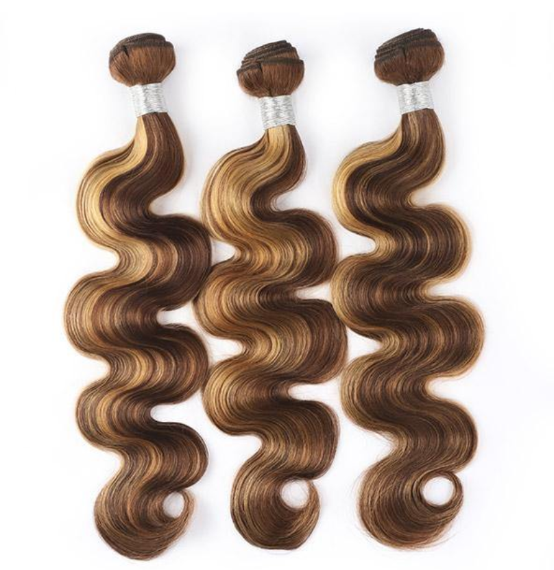 Color-bundles-honey-blonde-hair-body-wave-bundles