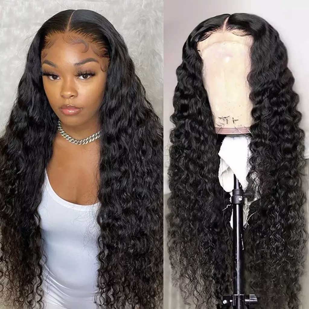    Water-wave-4x4-5x5-6x6-lace-closure-wig-preplucked-human-hair-wigs-wet-and-wavy-transparent-closure-wig