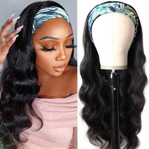 Body-Wave-Headband-Wig-For-Black-Women-Glueless-Wig-Remy-Human-Hair-Wigs-Machine-Made-No-Lace-Wig