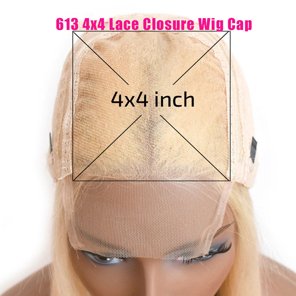 Blonde-Bob-Wig-4x4-Lace-Closure-Wig-613-Short-Bob-wig