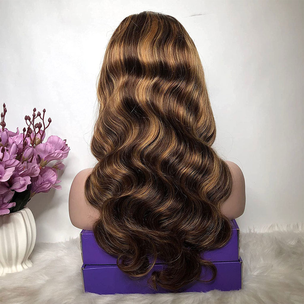Body-wave-lace-front-wig-colored-human-hair-wigs-highlight-honey-brown-lace-frontal-wig