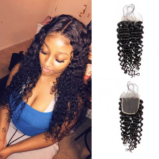 Bombtress-Brazilian-deep-wave-4x4-lace-closure-on-sale-hand-tied-virgin-human-hair-150%-density