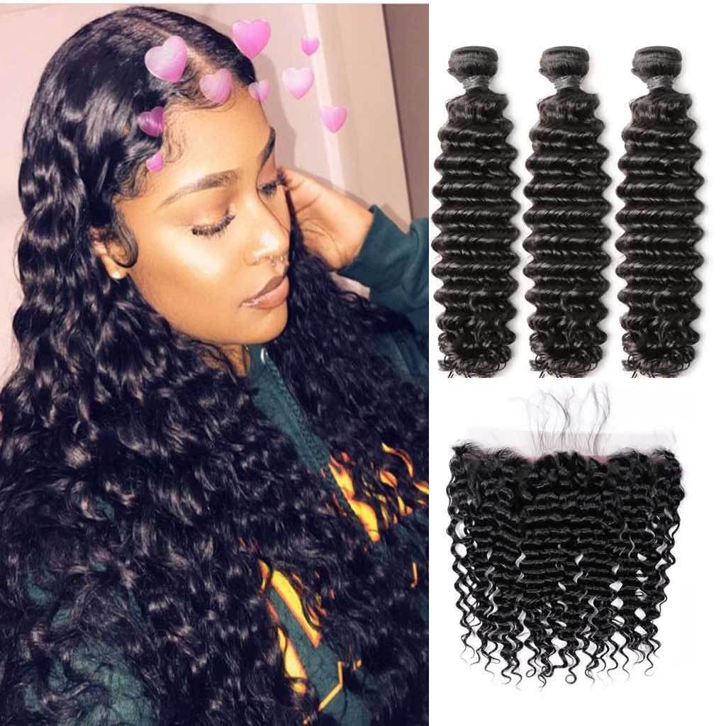 Brazilian hair deep wave hotsell