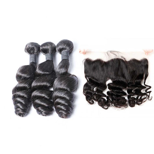 Brazilian-virgin-hair-loose-wave-lace-frontal-with-hair-bundles-cheap-human-hair