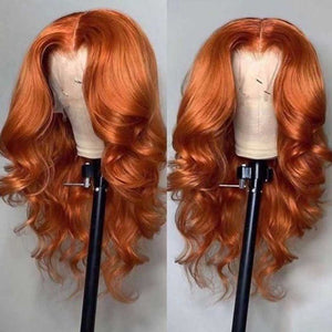 Ginger-lace-front-wig-preplucked-colored-frontal-wig-180%-density