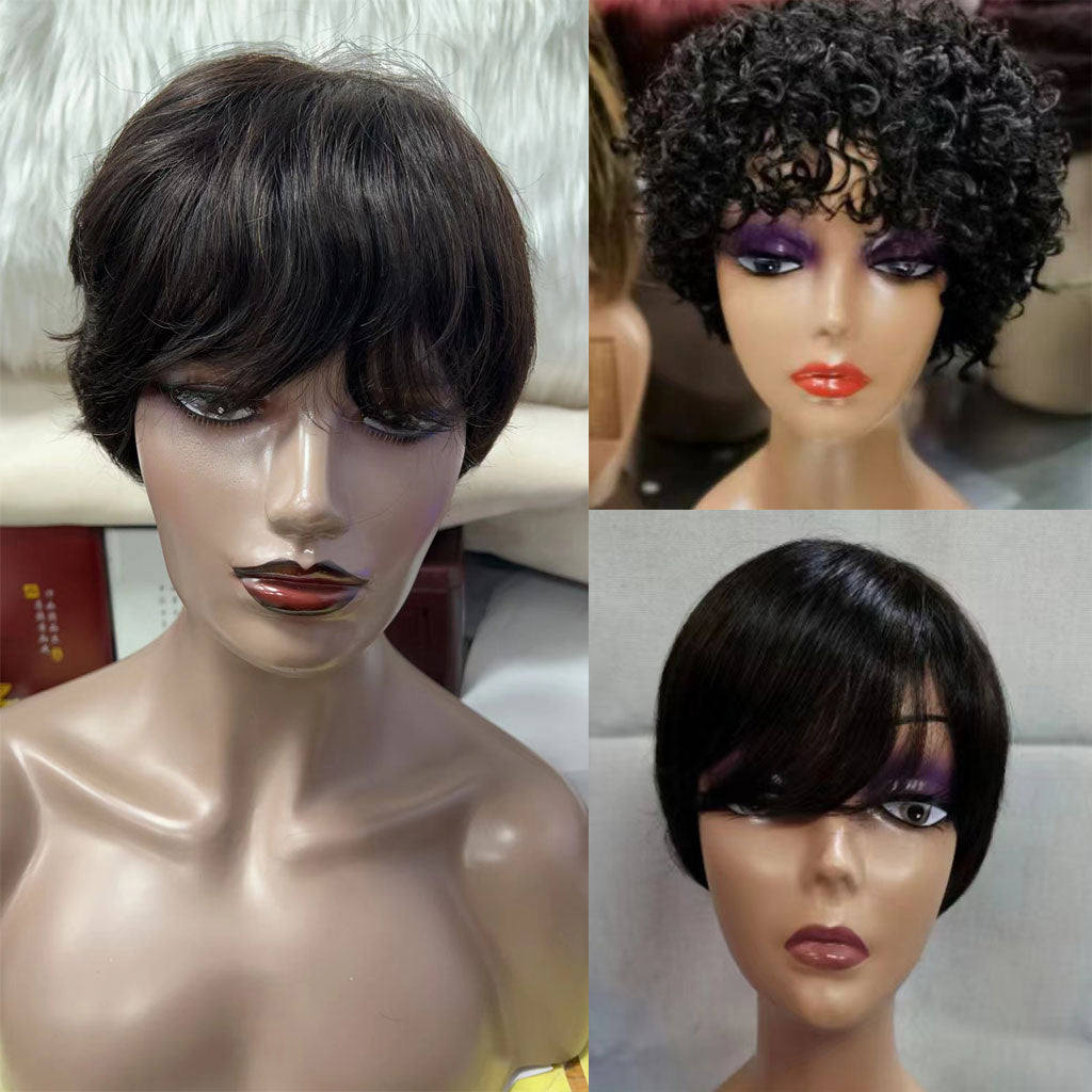 Short bob sales cut wigs