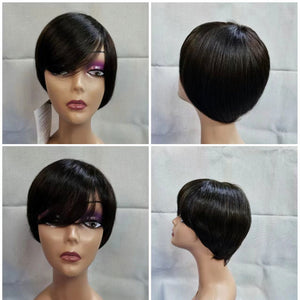 Short hair deals wigs cheap