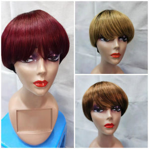 Pixie-Cut-Wig-Short-Bob-Wig-With-Bangs-Full-Machine-No-Lace-Wigs-Colored-Glueless-Wig