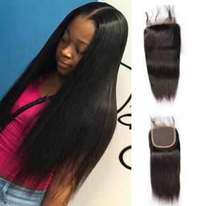 Brazilian Virgin Hair Straight Lace Closure Best Lace Frontal Closure –  bombtress